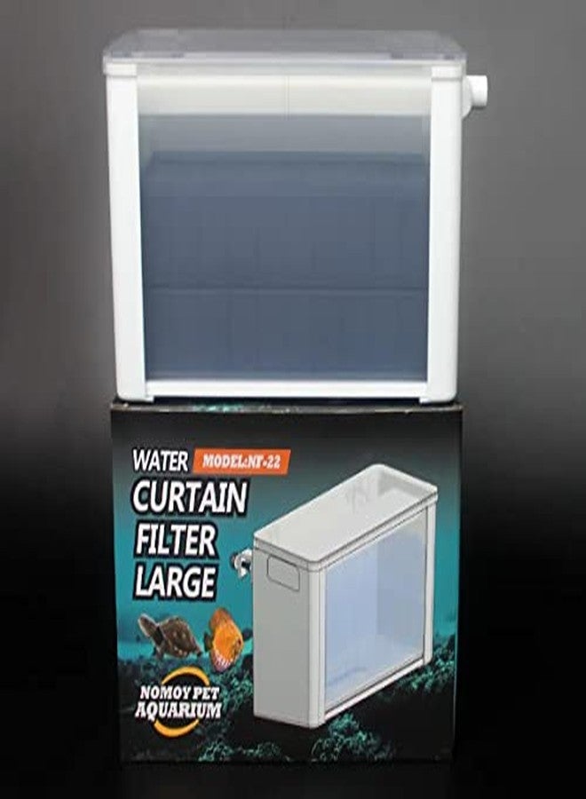 NomoyPet فلتر نافورة مياه حوض السمك Nomoypet بدون مضخة NF-22 (M-24 * 11 * 9 سم) - Image 1